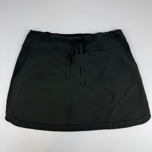 Scottevest Womens Size L Golf Skort Skirt Pull On Drawstring Athletic Gray - Picture 1 of 8